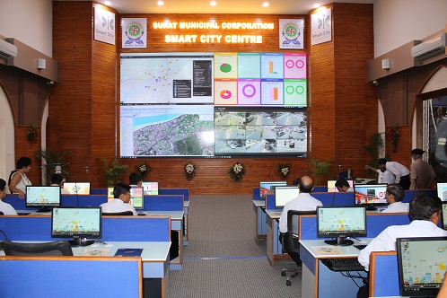 Surat Smart City Centre Gets a Heads Up with Delta Video Walls for their Command and Control Centre